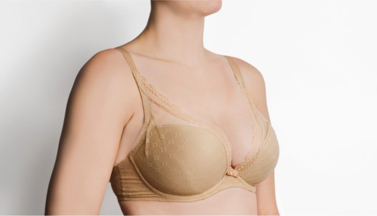 a patient after a breast lift