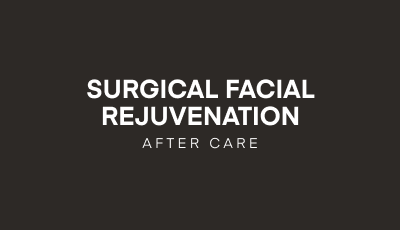 Surgical Facial Rejuvenation